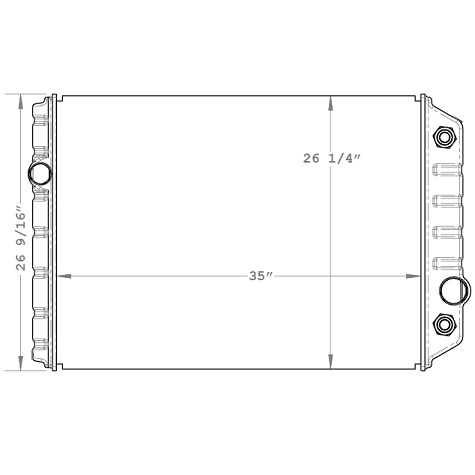 900032 - Ford / Sterling Radiator