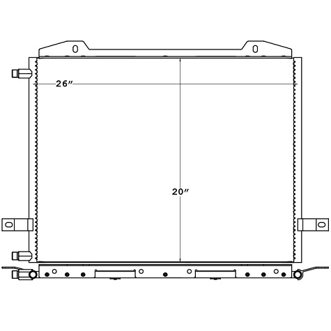 CON0003 - Sterling Acterra Condenser 2004 - 2006 Condenser