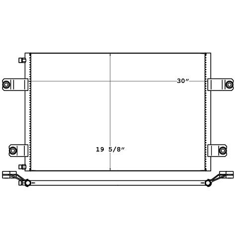 CON0067 - Mack CL713 1999 - 2005 Condenser