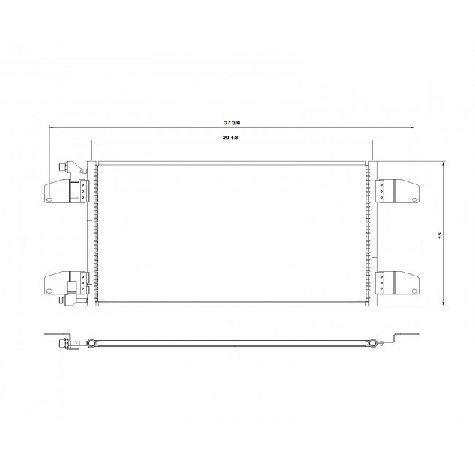 CON0069 - Peterbilt 330  Condenser