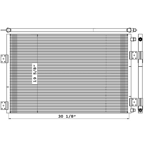 CON0073 - Prevost Condenser Condenser