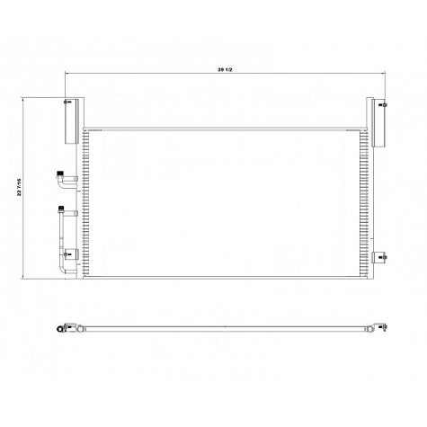 CON0077 - Western Star 4764 1998 - 2004 Condenser