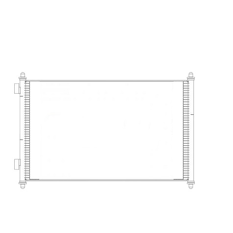 CON0099 - 2010 & Newer International TranStar Condenser Condenser