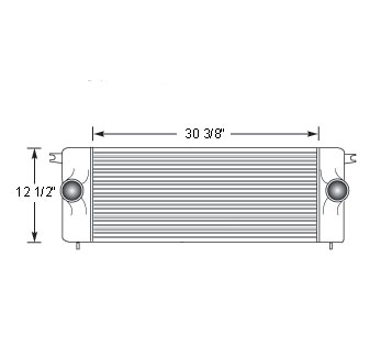 DOD11301 - Dodge RAM Pickup up to 1994 Cummins Turbo Diesel  Charge Air Cooler