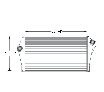 FOR19009 - Ford/Sterling 9000/9500 Series  Charge Air Cooler