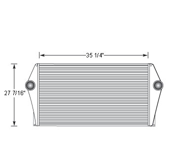 FOR19011 - Ford/Sterling 9000/9500 Series  Charge Air Cooler