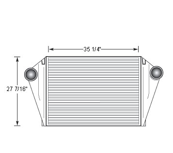 FOR19013 - Ford/Sterling Charge Air Cooler