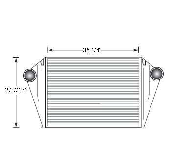 FOR19018 - Ford/Sterling 9000/9500 Series  Charge Air Cooler