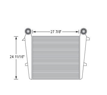 MAC17309 - Mack Trucks Charge Air Cooler