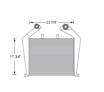 MAC17313 - Mack LE and MR Charge Air Cooler