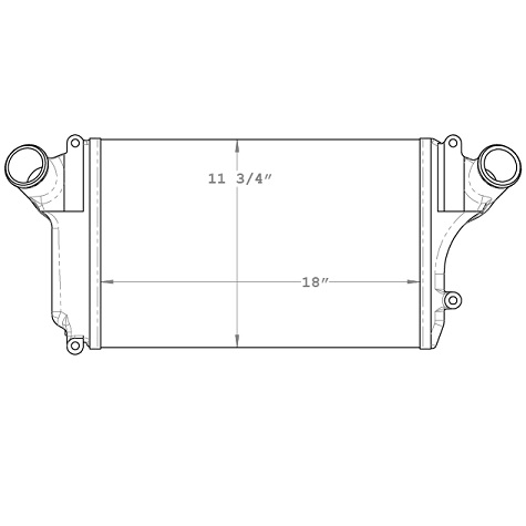 MIT29001 - Mitsubishi Charge Air Cooler Charge Air Cooler