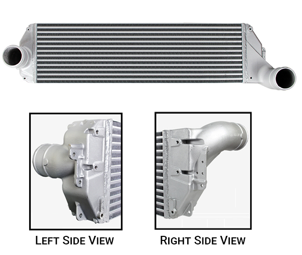 NAV16421 - Navistar 8600 and 9000 Series 2008-2009 with Cummins Engine Charge Air Cooler