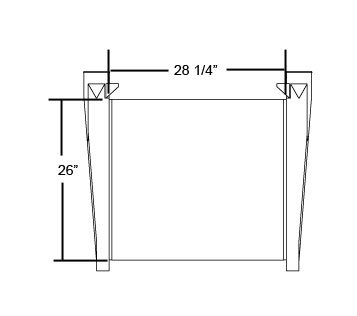 TRA12011 - MCI Charge Air Cooler