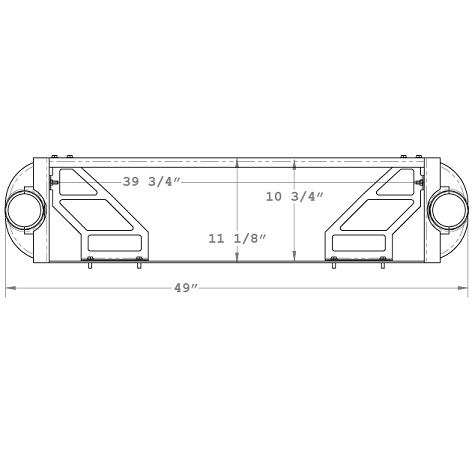 TRA12022 - Transit Bus Charge Air Cooler Charge Air Cooler