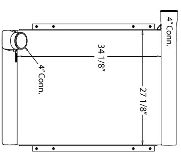 TRA12030 - MCI G Model Charge Air Cooler Charge Air Cooler