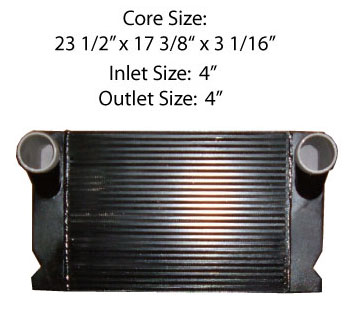 TRA12039 - Orion Transit Charge Air Cooler O54AC L/R Charge Air Cooler