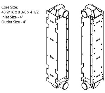 TRA12045 - Charge Air Cooler  Charge Air Cooler