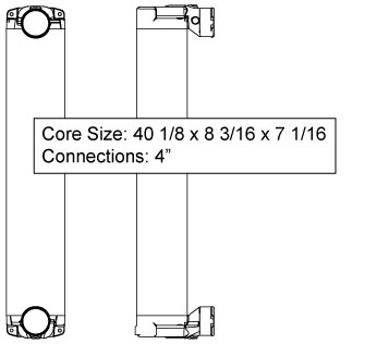 TRA12063 - New Flyer Xcelsior Charge Air Cooler