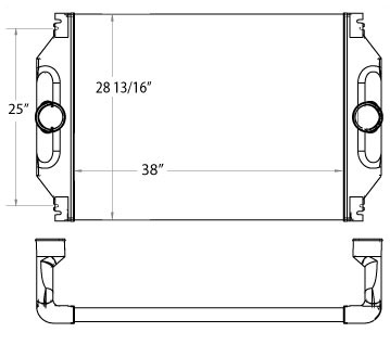 WES18204 - Western Star  Charge Air Cooler